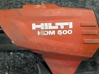 2 componenten spuit hilti, hdm500 - afbeelding 7 van  10