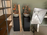 2-delige fotostudio verlichtingsset met softboxen en statieven - afbeelding 3 van  5