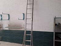 2-delige ladder 2x 10 treeds - afbeelding 1 van  3