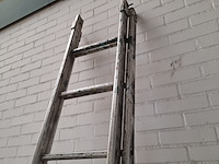 2-delige ladder 2x 10 treeds - afbeelding 3 van  3