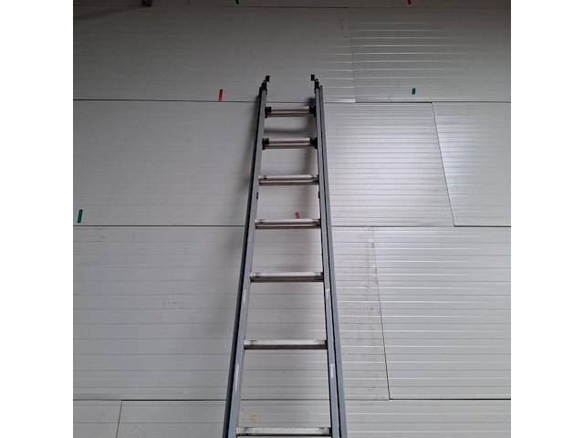 2-delige ladder 2x 12 treeds - afbeelding 3 van  3
