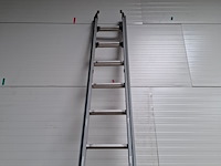 2-delige ladder 2x 12 treeds - afbeelding 3 van  3