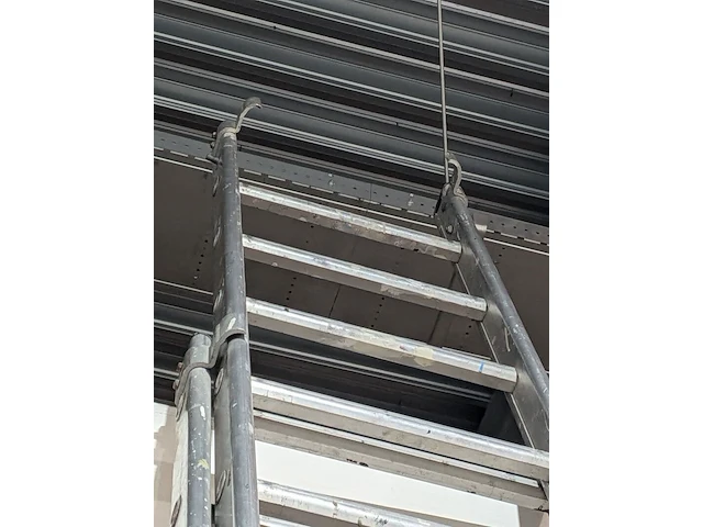 2-delige ladder 2x 14 treeds - afbeelding 5 van  5