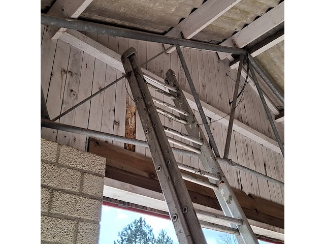 2-delige ladder 2x14 - afbeelding 3 van  4