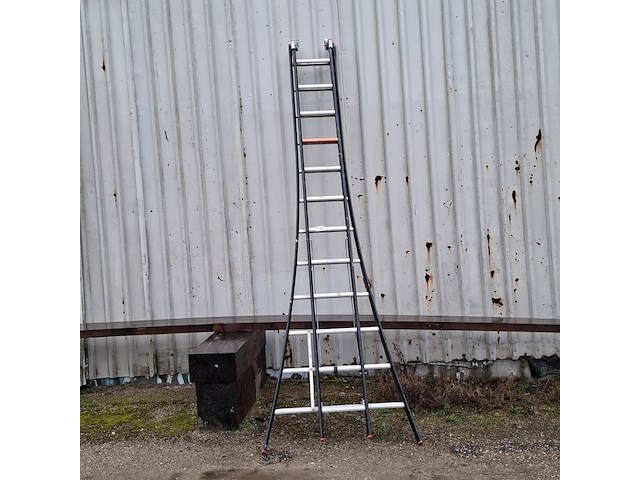 2-delige ladder altrex, 2x 12 treeds - afbeelding 1 van  5