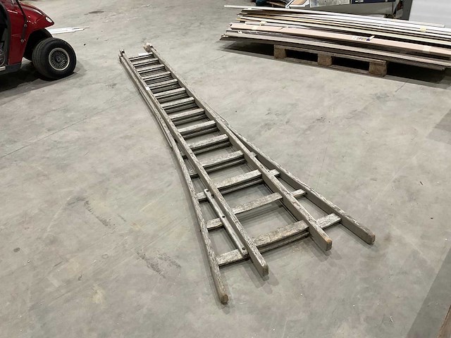 2 delige ladder - afbeelding 2 van  5