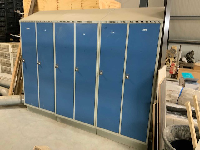 2-delige lockerkast (3x) - afbeelding 1 van  4