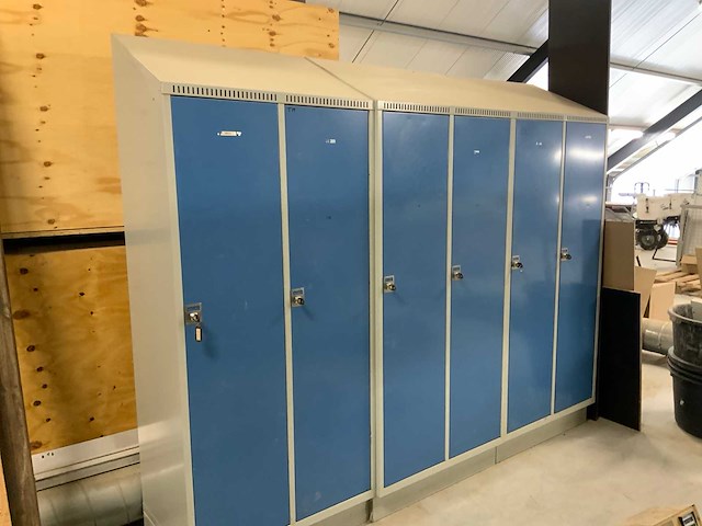 2-delige lockerkast (3x) - afbeelding 3 van  4