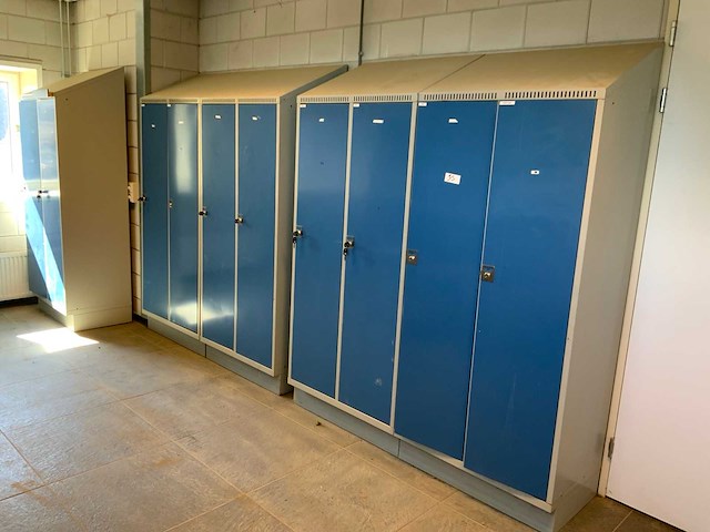 2-delige lockerkast (7x) - afbeelding 1 van  7