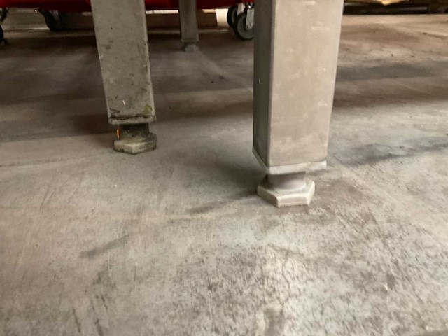 2-delige rvs werktafel - afbeelding 2 van  10
