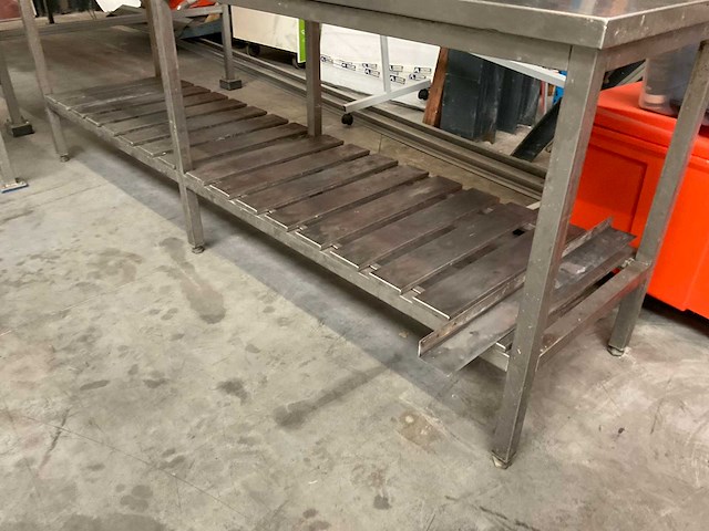 2-delige rvs werktafel - afbeelding 7 van  10