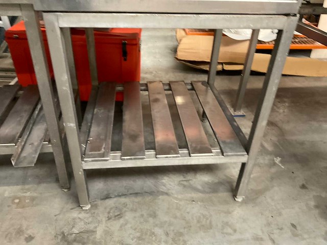2-delige rvs werktafel - afbeelding 10 van  10