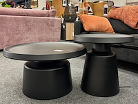 2 delige salontafelset los angeles, zwart - afbeelding 1 van  3