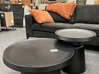2 delige salontafelset los angeles, zwart - afbeelding 2 van  3