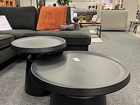 2 delige salontafelset los angeles, zwart - afbeelding 3 van  3