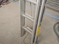 2-delige schuifladder met gevelrol 2x16 - afbeelding 2 van  5