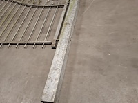 2 delige toegangshek met slot - afbeelding 12 van  15