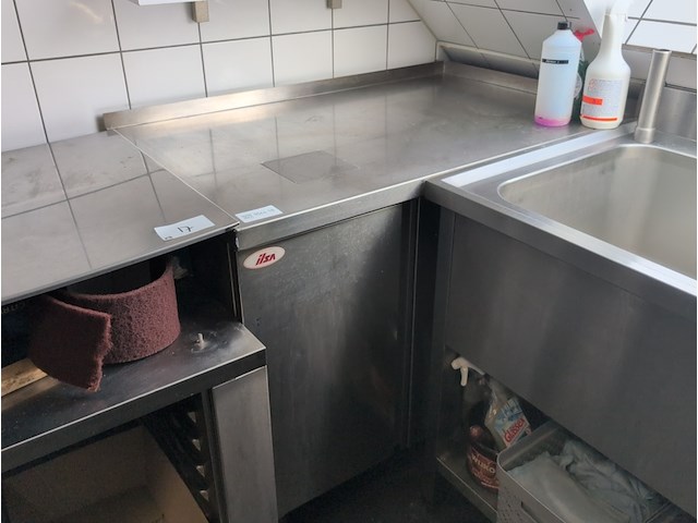 2-deurs horeca werktafel ilsa - afbeelding 1 van  6