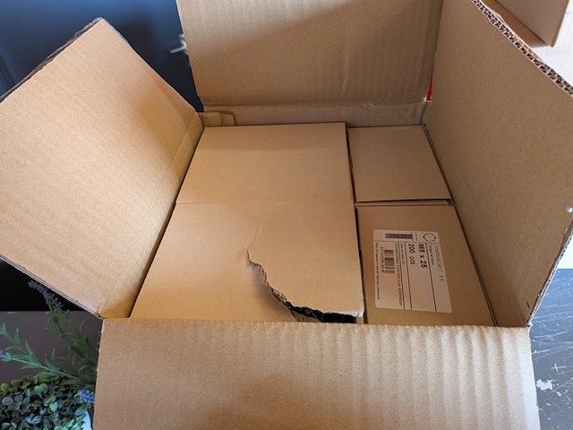 2 doos a 1200 stuks m8 x 25 bout - afbeelding 4 van  7