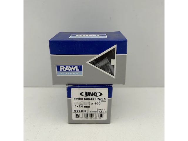2 doosjes rawl 5 x 24mm - afbeelding 2 van  3