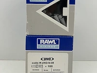 2 doosjes rawl plus 8 x 32mm