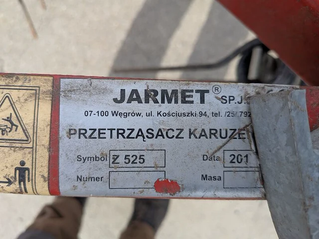 2-elements schudder jarmet, kraffter z525 - afbeelding 3 van  11
