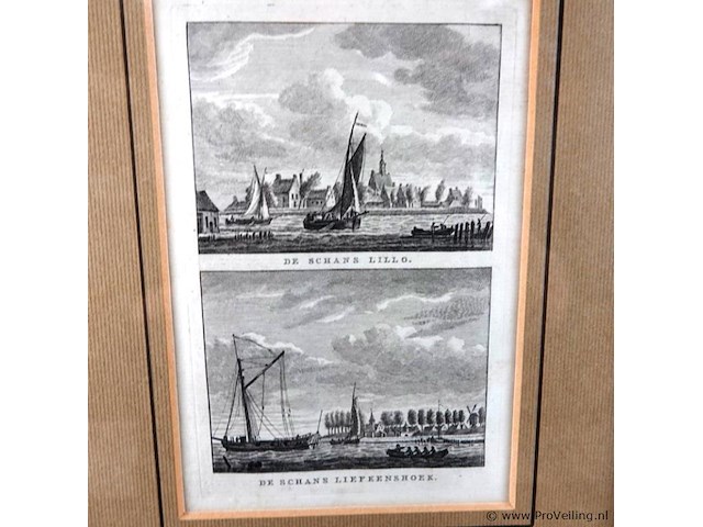 2 etsen de schans lillo en de schans liefkeshoek - afbeelding 2 van  5