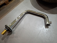 2-gats mengkraan clou, kaldur, chroom - afbeelding 3 van  5