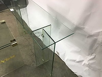 2 glazen bijzettafels - afbeelding 6 van  8