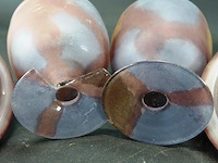 2 glazen dekselvazen - afbeelding 5 van  5