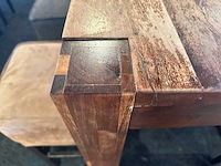 2 hoge bartafels met 10 krukken - afbeelding 3 van  4