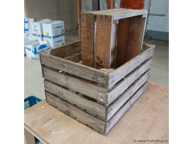 2 houten kisten - afbeelding 5 van  5