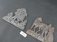 2 ijzeren plaques