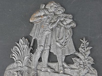 2 ijzeren plaques - afbeelding 2 van  5