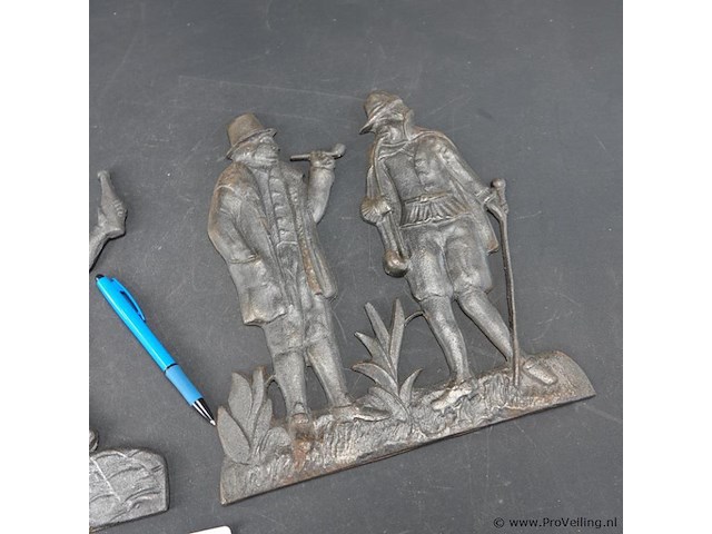 2 ijzeren plaques - afbeelding 3 van  5