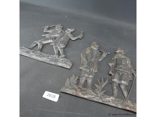 2 ijzeren plaques - afbeelding 4 van  5