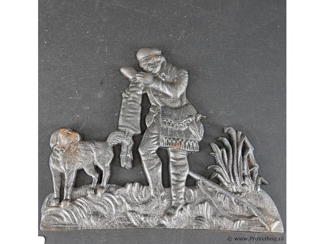2 ijzeren wandplaques - afbeelding 3 van  5
