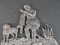 2 ijzeren wandplaques - afbeelding 3 van  5