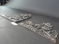 2 ijzeren wandplaques - afbeelding 4 van  5