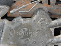 2 ijzeren wandplaques - afbeelding 5 van  5