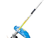2-in-1 benzine bosmaaierset / grastrimmer / trimmer met draadkop - 31 cm - 4-takt - blauw - afbeelding 10 van  12