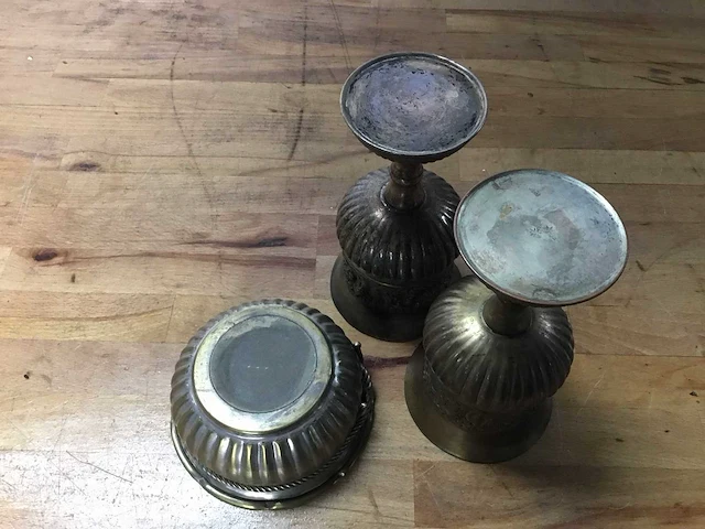 2 kelken en sierpot - crockery - afbeelding 8 van  8