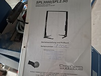 2-koloms hefbrug nussbaum, spl3000 (spl2.30), bouwjaar 2012 - afbeelding 6 van  11