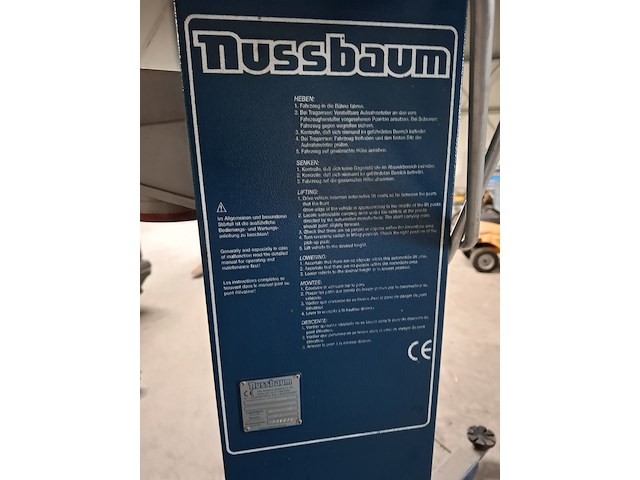 2-koloms hefbrug nussbaum, spl3000 (spl2.30), bouwjaar 2012 - afbeelding 7 van  11