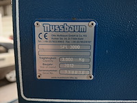 2-koloms hefbrug nussbaum, spl3000 (spl2.30), bouwjaar 2012 - afbeelding 8 van  11