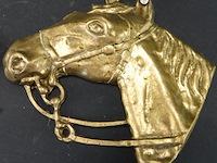 2 koperen paardenhoofden - afbeelding 3 van  5