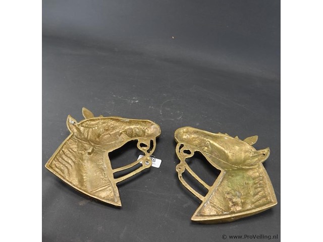 2 koperen paardenhoofden - afbeelding 5 van  5