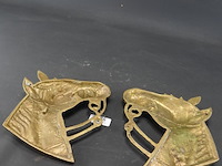 2 koperen paardenhoofden - afbeelding 5 van  5