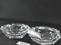 2 kristallen asbakken - afbeelding 2 van  5