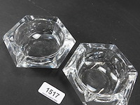 2 kristallen asbakken - afbeelding 3 van  5